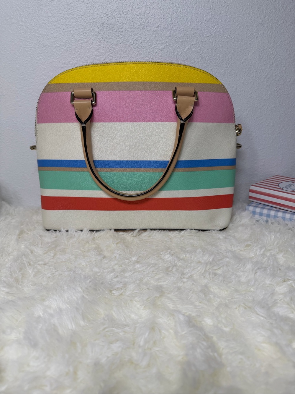Kate Spade Carli Grove Leather Satchel - Picture 2 of 11